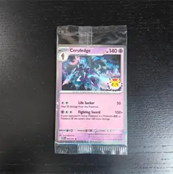 Ceruledge Pokemon Day 2024 040/091 Cosmos Holo Promo Sealed - Image 1
