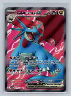 Salamence ex 177/159 Ultra Rare Journey Together NM 2025 Free Shipping - Image 1