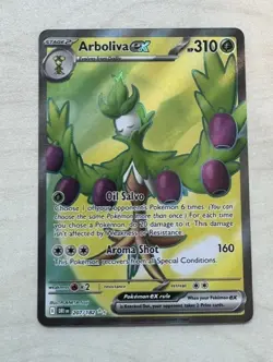 Pokemon TCG Arboliva 207/182 Destined Rivals Ultra Rare NM - Image 1