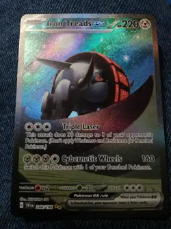 Pokemon Scarlet & Violet Iron Threads EX full art - Image 1