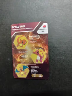 Pokemon Charizard 2015 Kelloggs India Promo Evolution Index Card Foil XY NM - Image 2