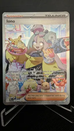 Pokemon Company Iono 269/193 Sv02 Paldea Evolved Special Illustration Rare Holo - Image 1