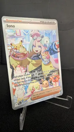 Pokemon Company Iono 269/193 Sv02 Paldea Evolved Special Illustration Rare Holo - Image 2