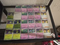 Lot of near complete set of Pitch Black English Unreleased Pokemon Card NM/M - Image 1
