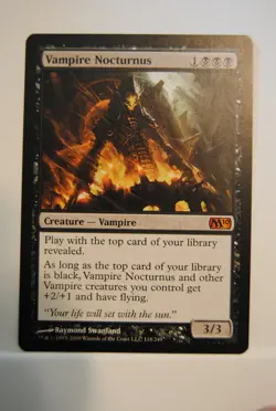 Magic 2010 Core Set M10: Vampire Nocturnus 118/249 NM - Image 1