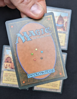Magic MTG 4x City of Brass FBB Italian Rinascimento Playset www_MoxBeta_com - Image 4