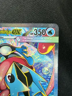 Pokemon TCG Mega Greninja ex 116/086 Chaos Rising SIR MINT. Clean & gradable! - Image 2