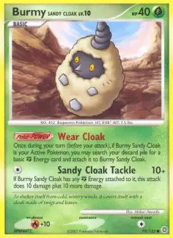 Pokemon - Burmy Sandy Cloak - 79/132 - Common - Secret Wonders - NM - Image 1