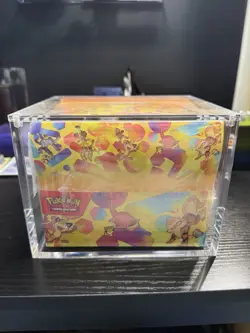 Pokemon TCG Scarlet & Violet 151 Mini Tin Display W/Acrylic Case - Image 1