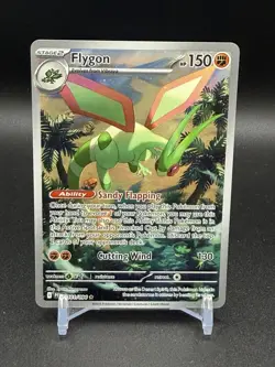 Flygon 101/094 Phantasmal Flames Illustration Rare Holo Pokemon TCG - Image 1