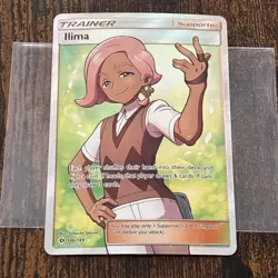 Ilima (Full Art) 146/149 (NM) - Sun & Moon Base Set - Ultra Rare - Pokemon TCG - Image 1