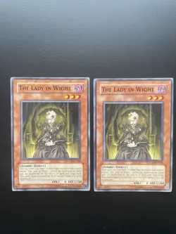 Yugioh The Lady In Wight LODT-EN038 Common Unlimited Edition LP/MP X2 - Image 1