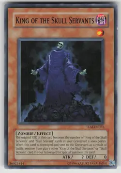 King of the Skull Servants TLM-EN032 The Lost Millennium Yu-Gi-Oh Unlimited NM - Image 1