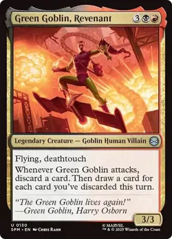 Presale- GREEN GOBLIN, REVENANT x4 mtg NM-M Marvel's Spider-Man 4 Unc - Image 1