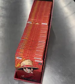 One Piece OP-13 Carrying on His Will Sleeved Booster Pack Lot of 50 - Image 1