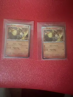 2x Pokemon TCG Ho-Oh EB Games Stamped Promo 010/086 Chaos Rising (SEALED) - Image 1