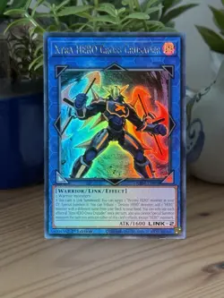 RA04-EN076 Xtra Hero Cross Crusader Ultra Rare 1st Edition Yu-Gi-Oh Card NM - Image 1