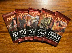5 Booster Packs - Magic the Gathering - Khans of Tarkir (English) - Image 1