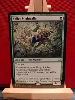 Valley Mightcaller - Bloomburrow - Rare - NM - MTG - Image 1