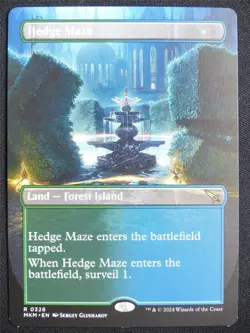 Hedge Maze Borderless - MKM - Mtg Card #217 - Image 1