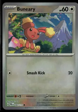 Buneary 083/131 SV: Prismatic Evolutions Common POKEBALL - Image 1