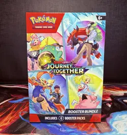 *SEALED* Pokemon TCG Journey Together Booster Bundle 6 Packs English - Image 1