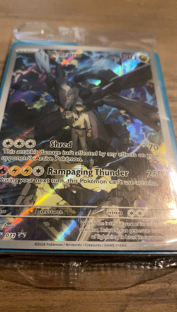 Pokemon SEALED N's Zekrom 031 Mega Evolution Promo Illustration Rare (Near Mint) - Image 2