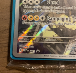 Pokemon SEALED N's Zekrom 031 Mega Evolution Promo Illustration Rare (Near Mint) - Image 5