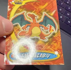 2004 Topps Pokemon Advanced Challenge Charizard TCG No. 16 HP/DMG - Image 3