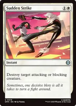 Presale- SUDDEN STRIKE x4 mtg NM-M Marvel's Spider-Man 4 Unc - Image 1