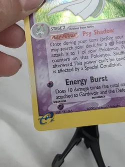 Gardevoir Holo Rare Ex Ruby and Sapphire 7/109 LP Pokemon Card - Image 5