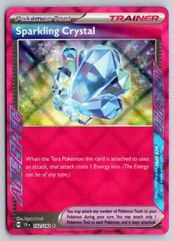 Sparkling Crystal 142/142 ACE SPEC Rare Stellar Crown Pokemon Near Mint - Image 1