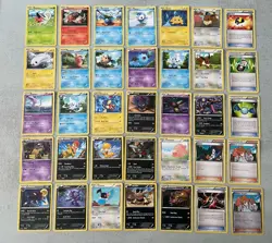 Pokemon Tcg Black And White Dark Explorers Bundle x36 Cards No Duplicates NM/LP - Image 1