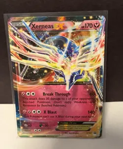 Pokemon TCG Xerneas EX XY07 Black Star Promo Holo English 2014 - Image 1