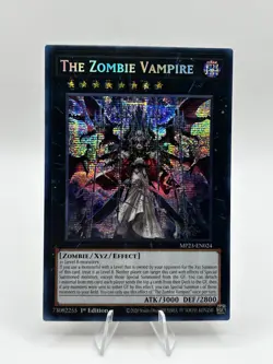 The Zombie Vampire MP23-EN024 Prismatic Secret Rare 1st Ed NM Yugioh - Image 1