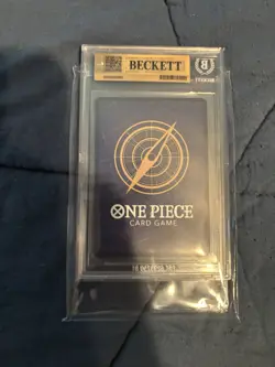 Bandai One Piece CCG Monkey D. Luffy P-043 Promo Full Art Foil BGS 9.5 EN - Image 2