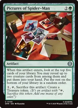 Presale- PICTURES OF SPIDER-MAN x4 mtg NM-M Marvel's Spider-Man 4 Unc - Image 1