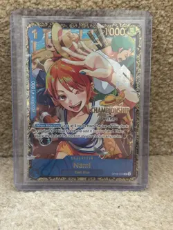 Nami OP09-050 25-26 Championship Promo Regionals EX condition One Piece TCG - Image 3
