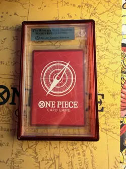 2025 One Piece Monkey.D.Luffy Alt Art Leader 25th EB02-010 English BGS 10 - Image 2