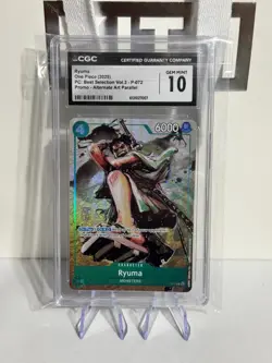 2025 One Piece Alternate Art Ryuma P-072 Best Selection Vol. 3 Promo CGC 10 PSA - Image 1