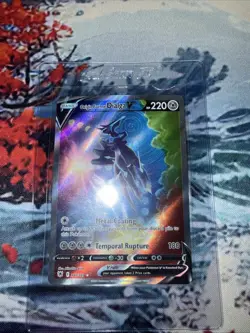 Pokemon TCG Astral Radiance Origin Forme Dialga V Alternate Full Art 177/189 NM - Image 1