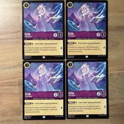 Elsa - Snow Queen Uncommon The First Chapter 41/204 Disney Lorcana TCG NM 4x - Image 1