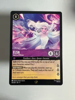 Elsa - Spirit of Winter 43/204 Disney Lorcana Fable Legendary - Image 1