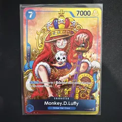 2024 One Piece Monkey D. Luffy Convention Exclusive PROMO P-043 FOIL English - Image 1