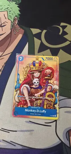 One Piece Monkey D Luffy P-043 Convention Exclusive Promo - Image 1