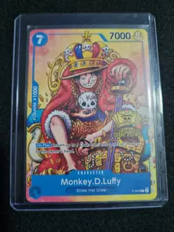 One Piece Monkey D Luffy P-043 Convention Exclusive Promo - Image 1