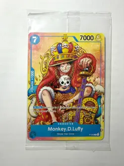 One Piece Monkey D Luffy P-043 Convention Exclusive Promo English SEALED - Image 1