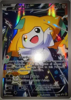 Pokemon Jirachi XY67a Alt Full Art Promo NM+ Pack Fresh Pristine Surfaces - Image 1