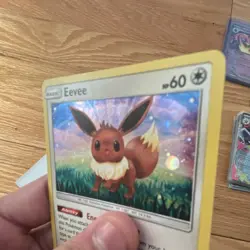 Pokemon Eevee 101/149 SM - Base Cosmo Holo - Image 3