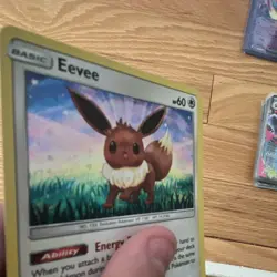 Pokemon Eevee 101/149 SM - Base Cosmo Holo - Image 4